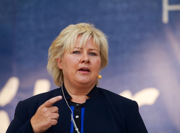 Erna Solberg, norskur forsætisráðharri