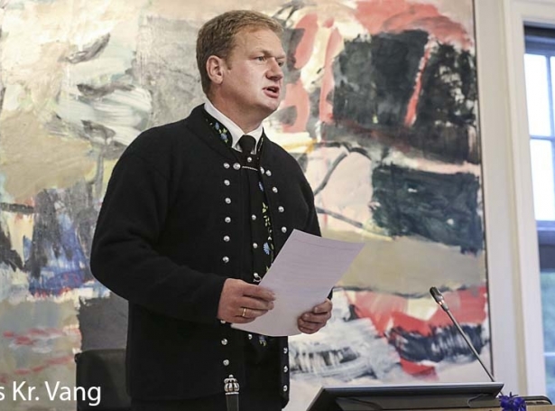 Páll á Reynatúgvu, løgtingsformaður frá 2015 til 2019 (Savnsmynd: Jens Kr. Vang)