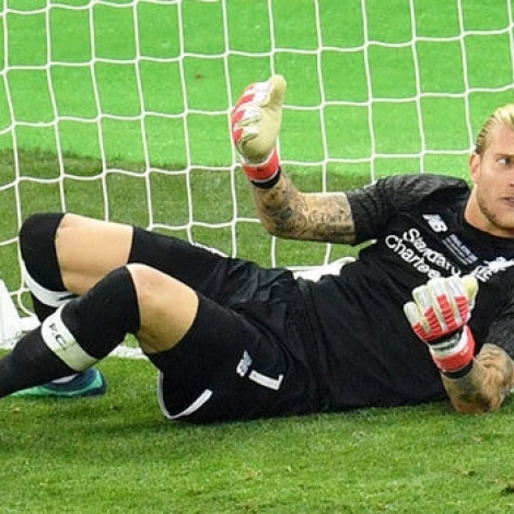 Loris Karius fekk heilaskjálvta í Champions League finaluni 2017/2018