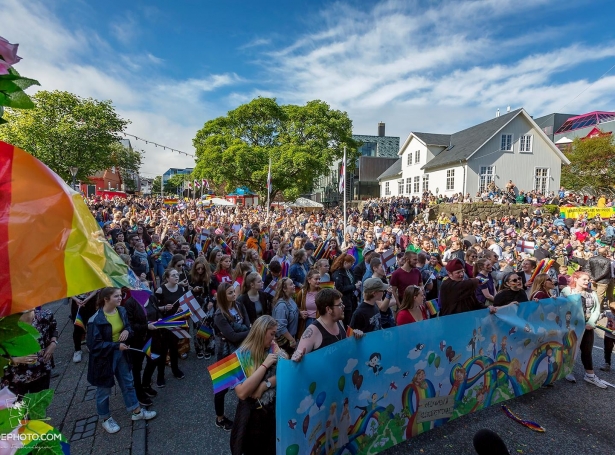 Faroe Pride 2017 (Mynd: Ólavur Frederiksen / Faroephoto)