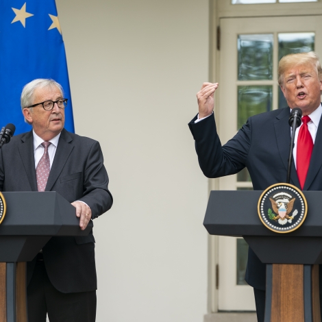 ES og USA samd um rammur fyri handilsavtalu