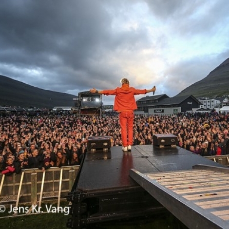 Størsti pallur nakrantíð á Summarfestivalinum