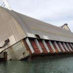 Flótidokk í Hirtshals koppaði