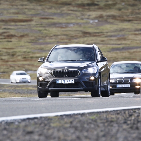 Myndir: Stór luttøka til BMW treff