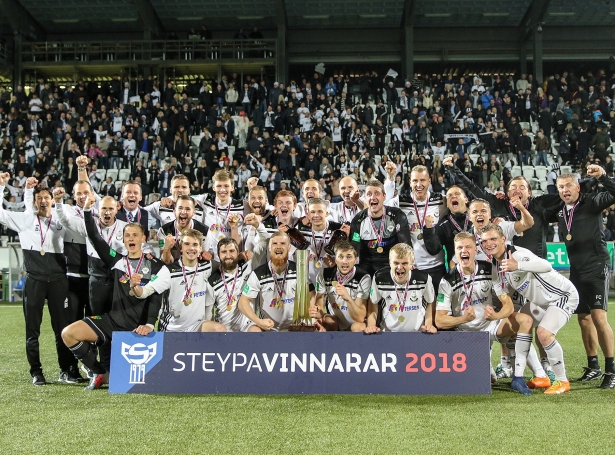 Steypavinnararnir skulu til Norður Írlands í Europa League (Mynd: Sverri Egholm)
