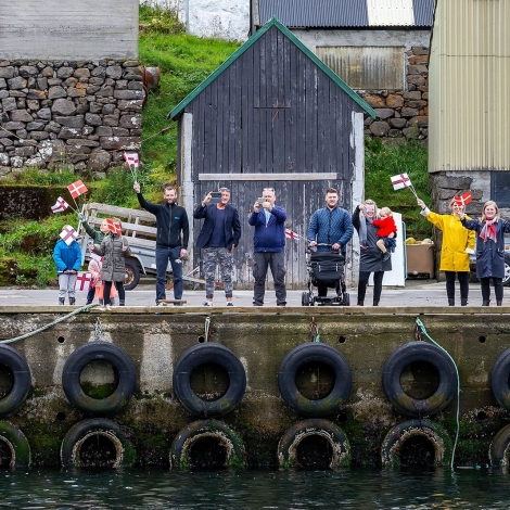 Myndir: Krúnprinsavitjanin í Haldórsvík