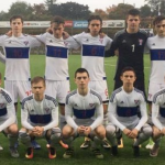 Nakrir av hesum ið vóru á U17 í fjør, spældu í dag fyri U19 í Póllandi