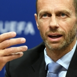 Aleksander Ceferin er forseti í UEFA