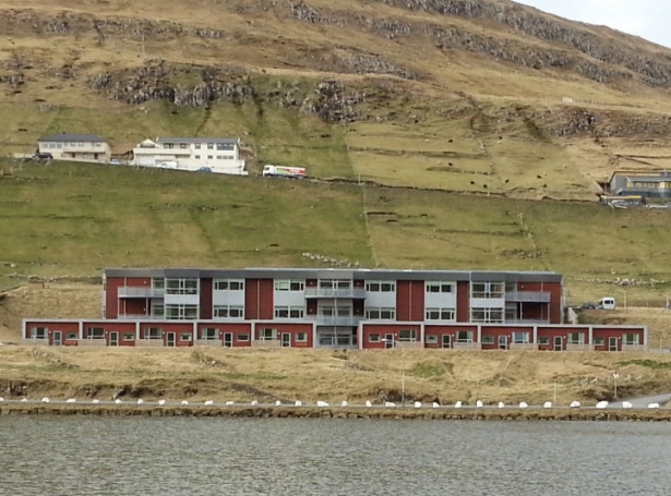 Heimið Hamragarður (Mynd: vagur.fo)