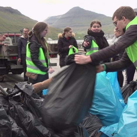 Rudda Føroyar: 22,1 tons av ruski varð savnað inn