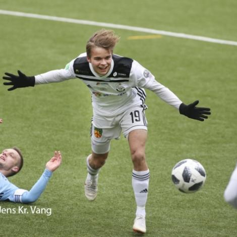 Erlendur Magnusson skoraði fyri B36 í Sarpugerði, meðan Sølvi Vatnhamar