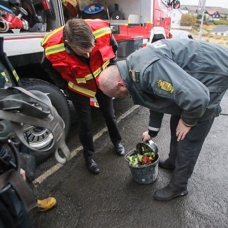 Illgruni um at eldurin í Vági varð ásettur