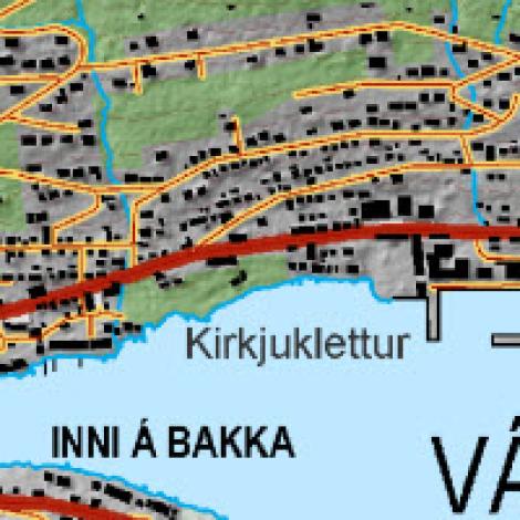 Nýggj topografisk føroyakort