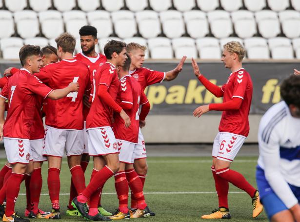 Danir vann 3-0 á Tórsvølli í fjør (Mynd: Sverri Egholm)
