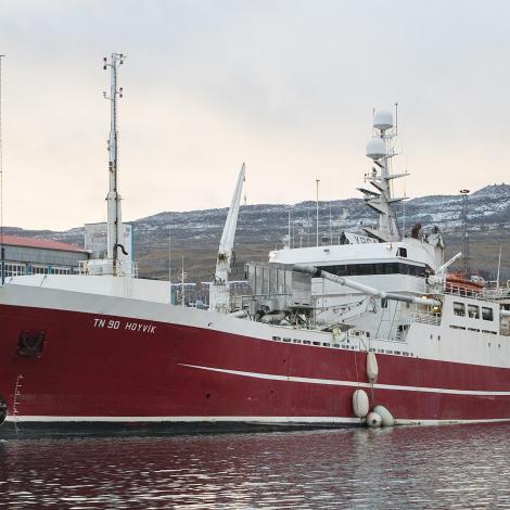 Hoyvík hevur fiskað kvoturnar fyri 2018