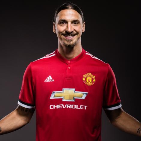 Zlatan í United-búnanum