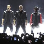 Backstreet Boys framføra í Danmark