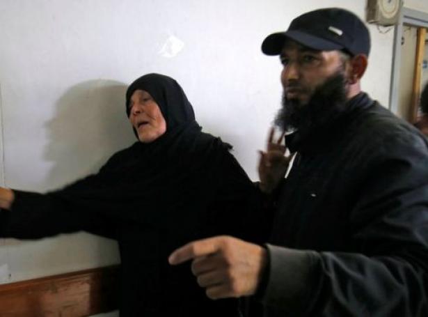 Mamma Sheikh Nur Barakeh var sædd í líkhúsinum (Mynd: BBC)