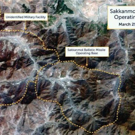Fylgisveinamyndir vísa loyniligar rakettstøðir í Norðurkorea