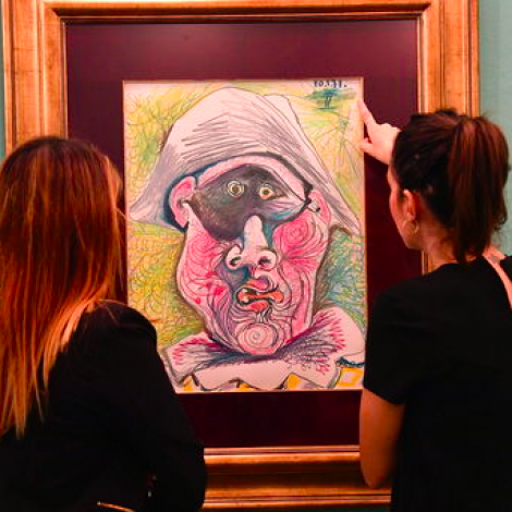 Stolin Picasso-málningur møguliga funnin í Rumenia