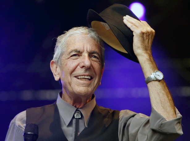 Leonard Cohen andaðist 7. november 2016, 82 ára gamal (Savnsmynd)