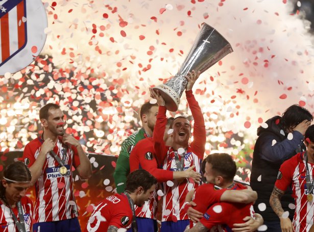 Atletico Madrid vann Europa League í ár (Savnsmynd: EPA)
