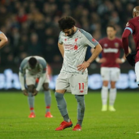 Liverpool og West Ham deildu stigini á Olympiska leikvøllinum í kvøld
(Mynd: The Guardian)