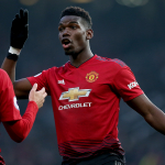 Pogba gjørdist tvífaldur málskjútti fyri United í dag
(Mynd: EPA)