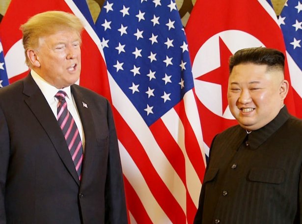 Donald Trump og Kim Jong-un (Savnsmynd: EPA)