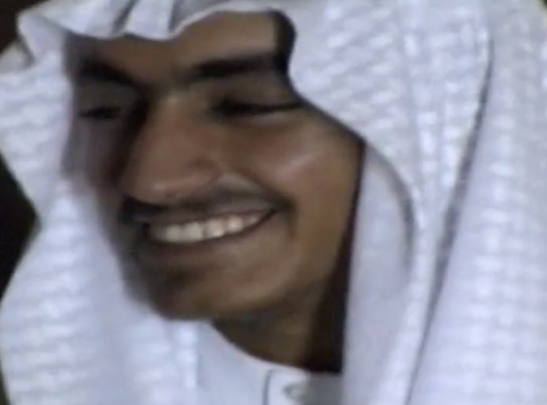 Hamza bin Laden (Skíggjamynd: BBC)