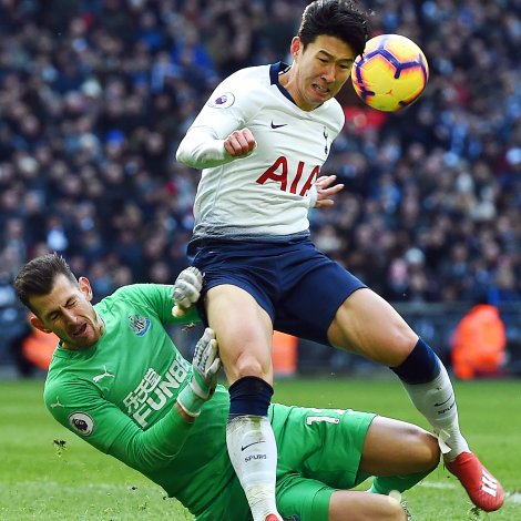 Son og Tottenham taptu í Southampton í dag
(Mynd: EPA)