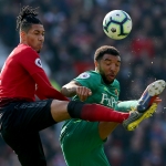 United og Watford hittust leygardagin, har teir í reyðum vunnu 2-1. Í kvøld spæla liðini aftur
(Mynd: EPA)