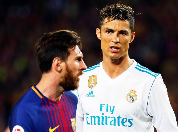 Ronaldo, her í Real-tíðini, skal eins og Messi royna at føra sítt lið til sigurs í lumpilisligari uppgávu á útivølli í kvøld
(Mynd: EPA)