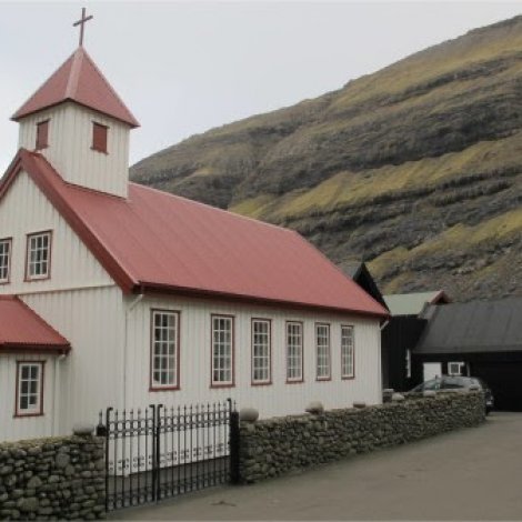 Hesi konfirmerast í Tjørnuvík í morgin