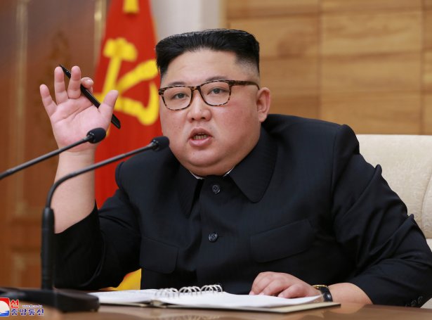 Kim Jong-un (Mynd: EPA)