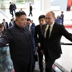 Putin og Kim Jong-un hittust á fyrsta sinni