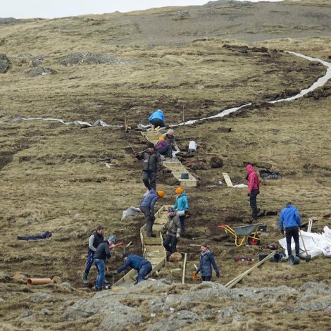 Megnar arbeiði og nógv umrøða av arbeiðinum á Klakki