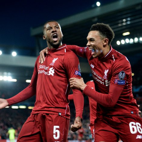 Wijnaldum skoraði sigursmálið fyri Liverpool í dag