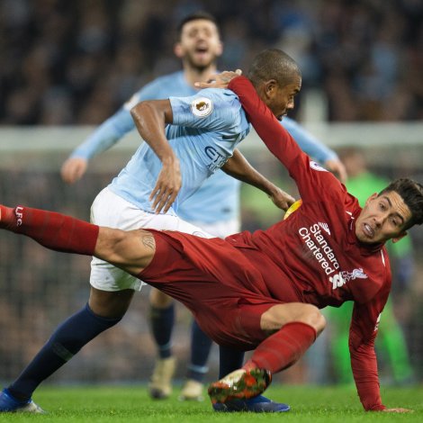 City og Liverpool hava alt árið stríðst ein harðan dyst um 1. plássið í Premier League (Mynd: EPA)