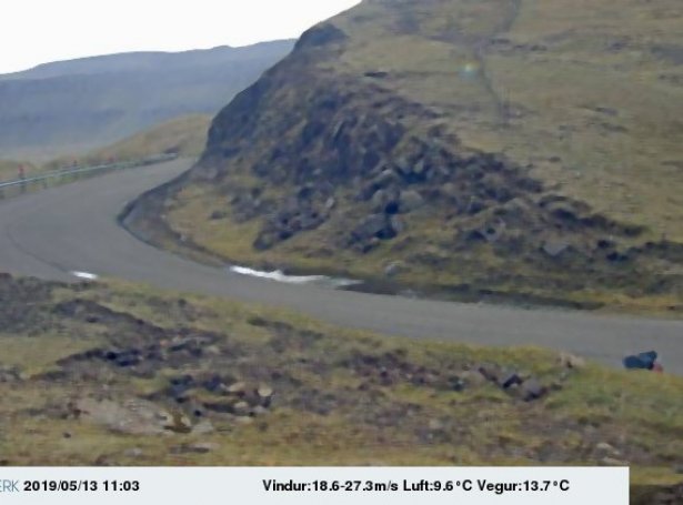 Ørðaskarð (Vevmynd: Landsverk)