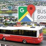 Nú er bussleiðin komin á Google