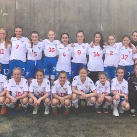 U15-liðið sum var í Spania í fjør (Mynd: FSF)