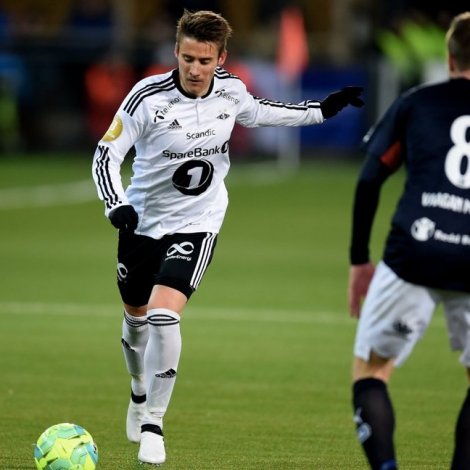 Nýggi KÍ-leikarin í eldinum fyri Rosenborg (Mynd: Rosenborg BK)