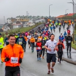 Koyrdi framvið ferðsluforðing í samband við marathon-renningina