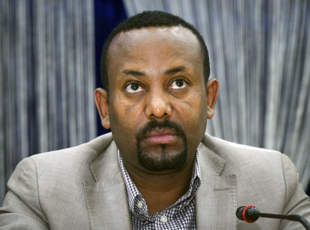 Etiopiski forsetisráðharrin, Abiy Ahmed (Mynd: EPA)
