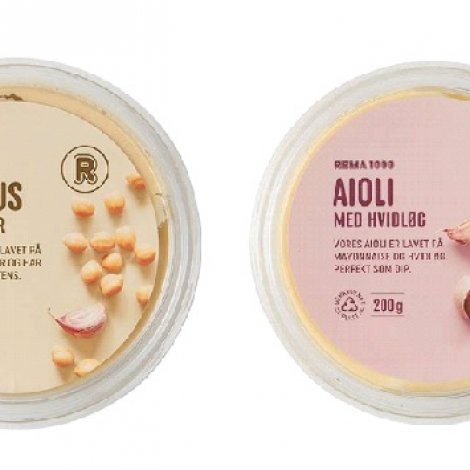 Afturkalla hummus og aioli