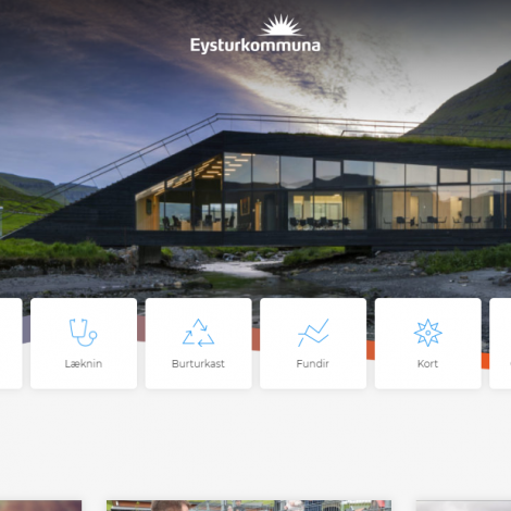 Nýggja heimasíðan er eisini ætla teimum sjónveiku