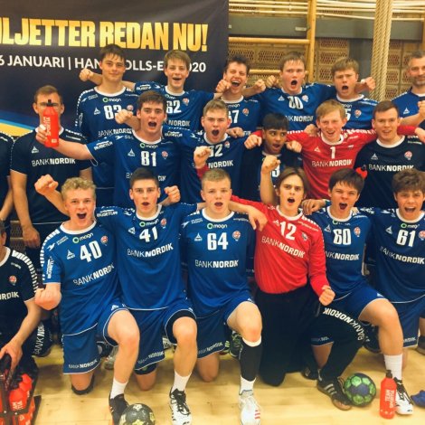 Ungu føroysku menninir gjørdu bart og vunnu sín bólk - Mynd: HSF