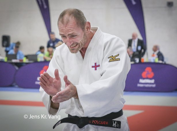 Búgvi Poulsen vann gull í judo (Mynd: Jens Kr. Vang)