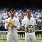 Djokovic basti Federer í sera spennandi finalu - Mynd: EPA